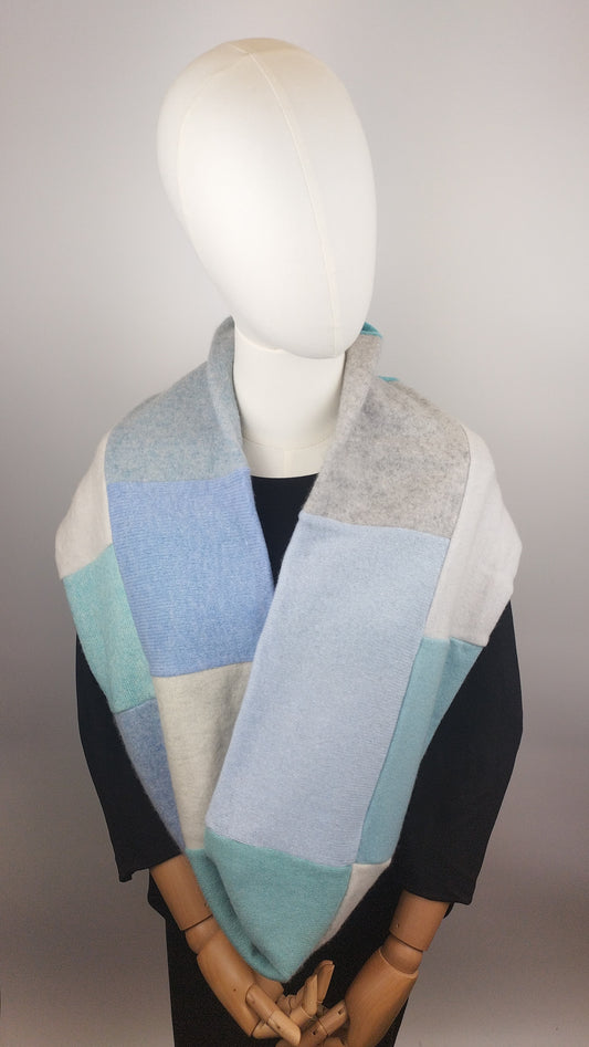 Frosty Walks Cashmere Infinity Scarf