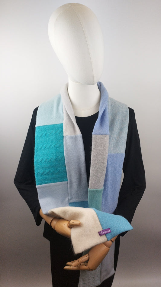 Frosty Walks Cashmere Scarf