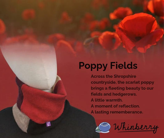 Poppy Fields Neckwarmer