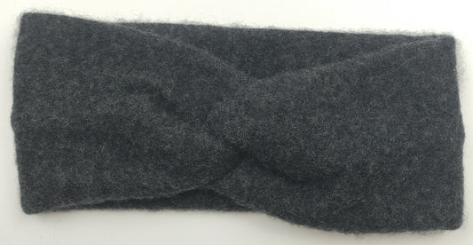 Charcoal Cashmere Headband