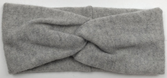 Light Grey Cashmere Headband