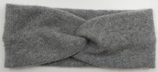 Mid Grey Cashmere Headband