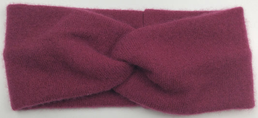 Plum Cashmere Headband