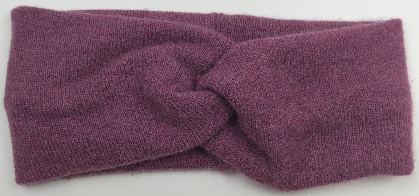 Raspberry Sorbet Cashmere Headband